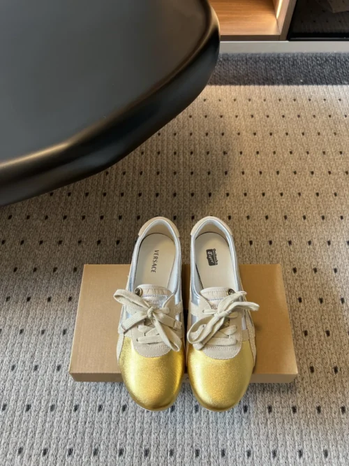 Versace Lace-Up Trainers