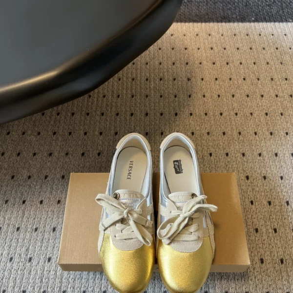 Versace Lace-Up Trainers