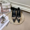 Versace Crystal-Embellished Flats