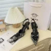 Versace Patent Leather Crystal-Embellished Shoes