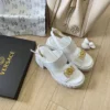 Versace Patent Leather Heeled Sandals