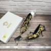 Versace Lambskin Flats