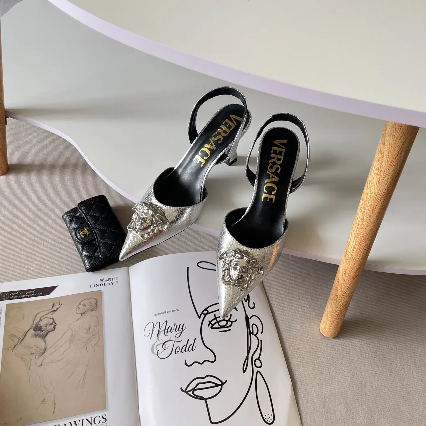 Versace Heeled Sandals