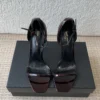 Saint Laurent Patent Leather Sandals