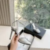 Saint Laurent Pointed-Toe Wedge Heeled Sandals