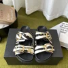 Saint Laurent Strappy Slides