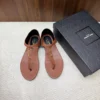 Saint Laurent Leather Sandals