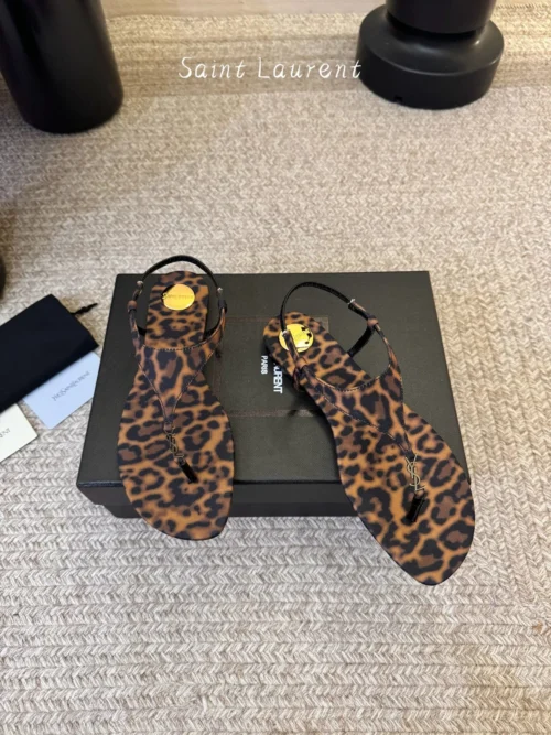Saint Laurent Lambskin Sandals