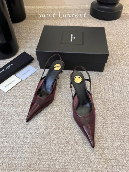 Saint Laurent Pointed-Toe Pumps