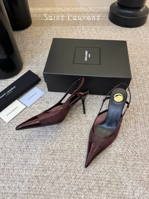 Saint Laurent Pointed-Toe Pumps