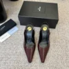 Saint Laurent Pointed-Toe Slingback Pumps