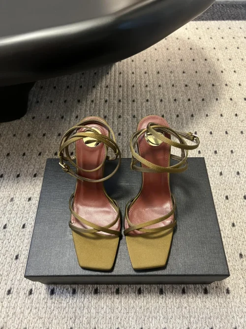Saint Laurent Strappy Heeled Sandals