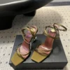 Saint Laurent Strappy Heeled Sandals