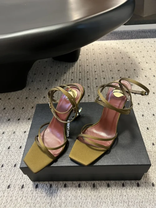 Saint Laurent Strappy Heeled Sandals