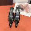 Saint Laurent Pointed-Toe Sandals