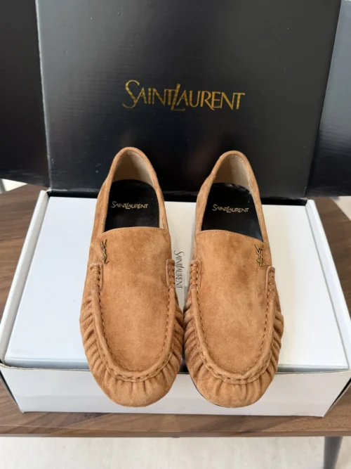 Saint Laurent Leather Loafers