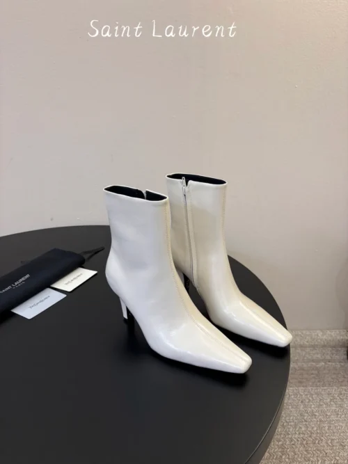 Saint Laurent Wedge Ankle Boots