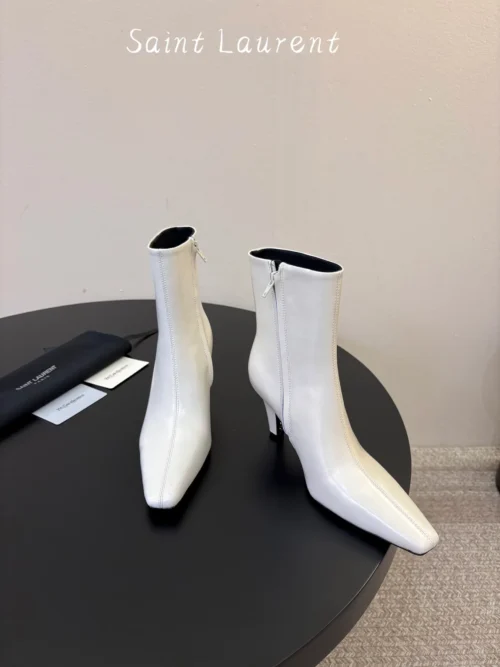 Saint Laurent Wedge Ankle Boots