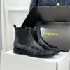 Saint Laurent Lambskin Chelsea Boots