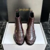 Saint Laurent Leather Loafers
