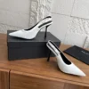 Saint Laurent Pointed-Toe Heeled Sandals