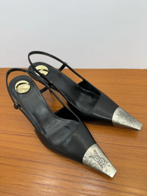 Saint Laurent Square-Toe Pumps