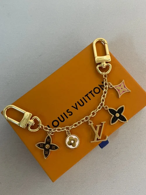 Louis Vuitton Monogram-Pattern Bag Charm - Ref. BCLV0004