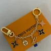 Louis Vuitton Monogram-Pattern Bag Charm - Ref. BCLV0006