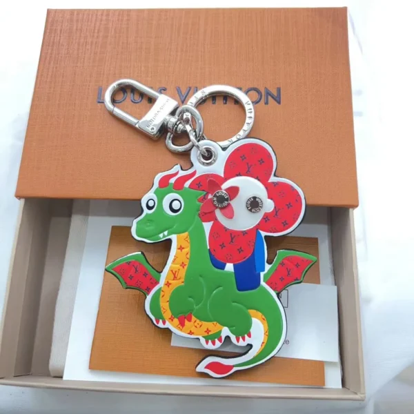 BCUNK0093-01 Green Dragon Keychain