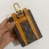 Monogram-Pattern Bag Charm - Ref. BCUNK0151