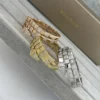Bvlgari Snake Wide Bangle Bracelet