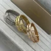 Bvlgari Snake Wide Bangle Bracelet