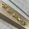 Bvlgari Snake Stone-Accented Ring