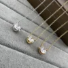 Bvlgari Stone-Accented Pendant Necklace