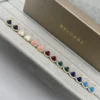Bvlgari Mother-of-Pearl Fan Stud Earrings