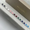 Bvlgari Mother-of-Pearl Fan Stud Earrings