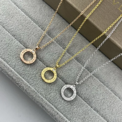 Bvlgari Round Pendant Necklace