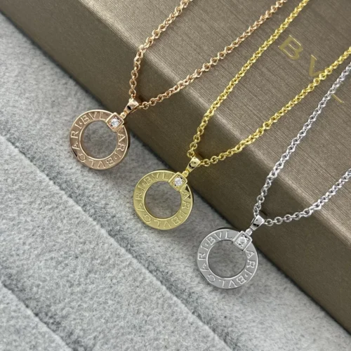Bvlgari Round Pendant Necklace