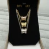 Bvlgari Stone-Accented Necklace