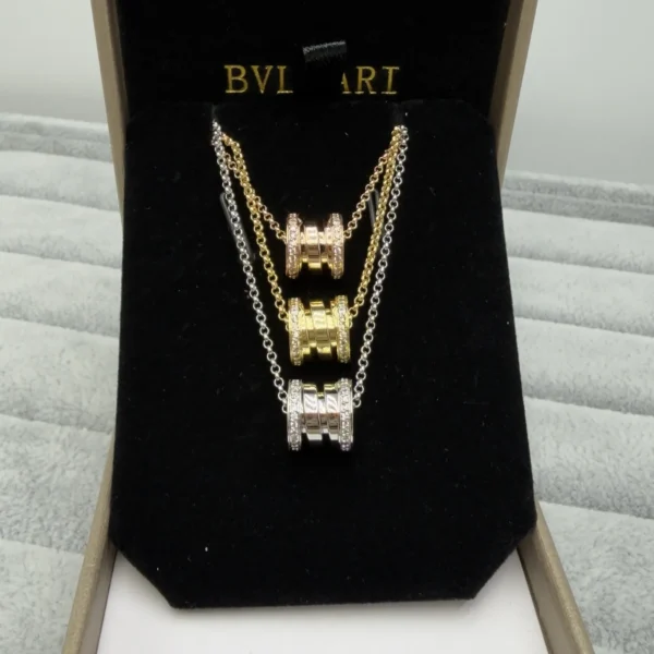 Bvlgari Stone-Accented Necklace