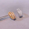 Bvlgari Snake Pavé Ring