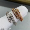 Bvlgari Snake Pavé Ring
