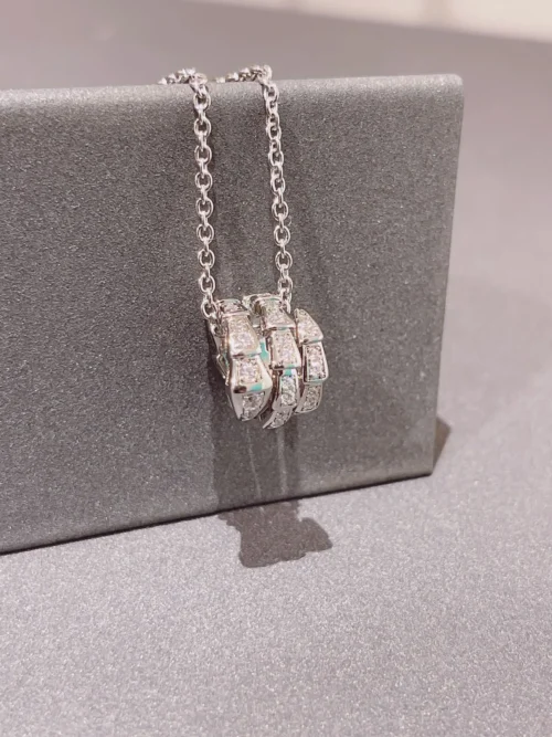 Bvlgari Serpenti Viper Geometric Snake Necklace