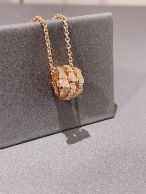 Bvlgari Serpenti Viper Geometric Snake Necklace
