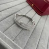 Cartier Nail Pavé Bangle Bracelet