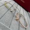 Cartier Nail Polished Bangle Bracelet