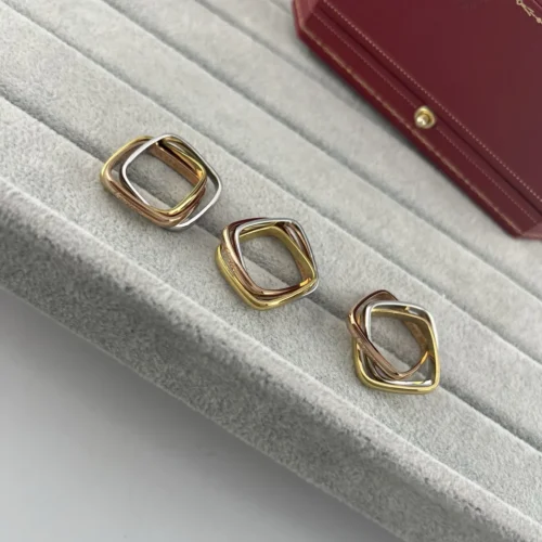 Cartier Geometric Two-Tone Ring