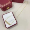 Cartier Stud Stone-Accented Necklace