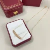 Cartier Stud Stone-Accented Necklace