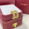 Cartier Stud Stone-Accented Stud Earrings